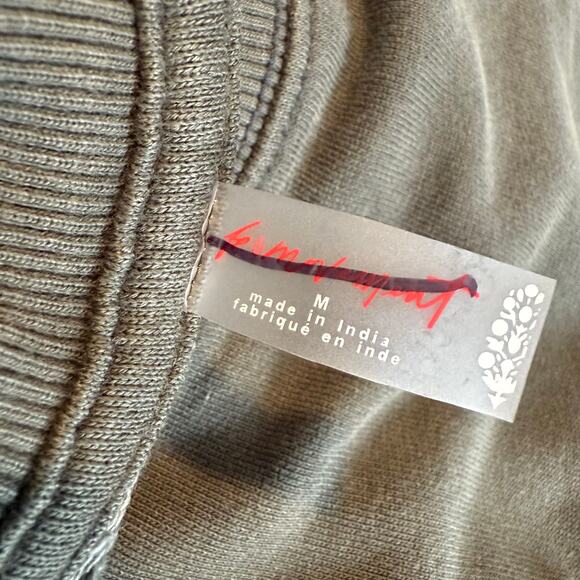 Free People sweatshirt all star buti logo pullover Medium - Picture 8 of 10